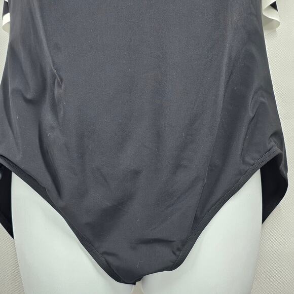 Contours by Coco Reef Agate Ruffle Bandeau Bra Sized One Piece Swimsuit 16/40C - Picture 4 of 13